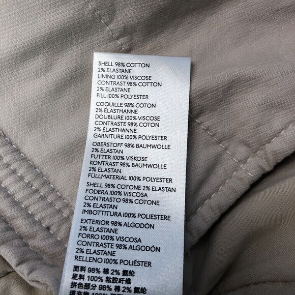 Free People Ada Quilted Jacket size Small Velvet Corduroy Cottagecore Cabincore - Picture 9 of 11